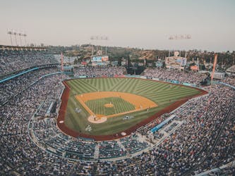 Ingresso para o jogo de beisebol LA Dodgers no Dodger Stadium